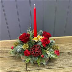 Christmas Table Posy