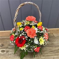 Circus basket arrangement