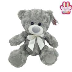 Grey snuggle bear